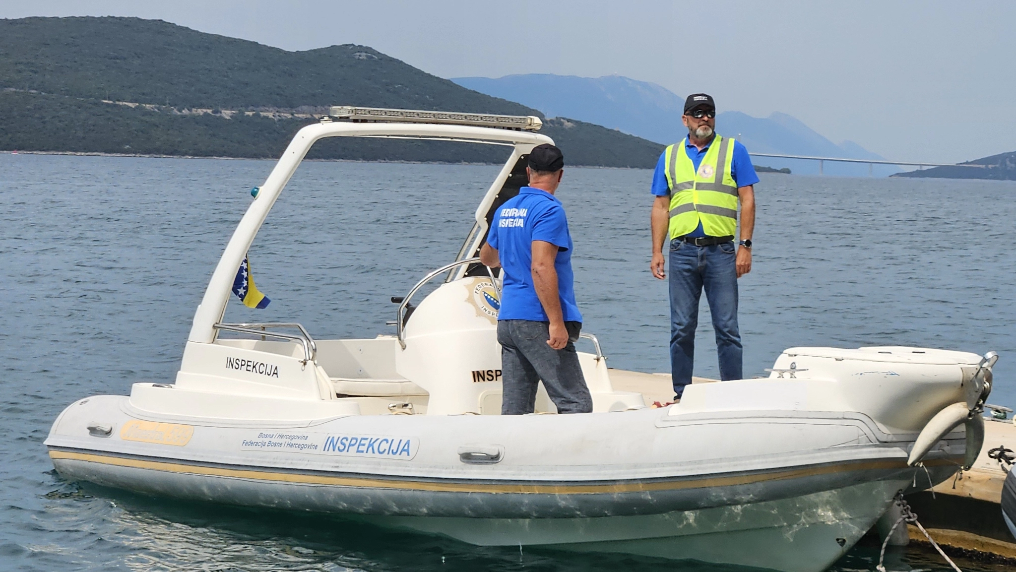 Federalni inspektori u Neumu vrše pojačanu kontrolu pomorske plovidbe